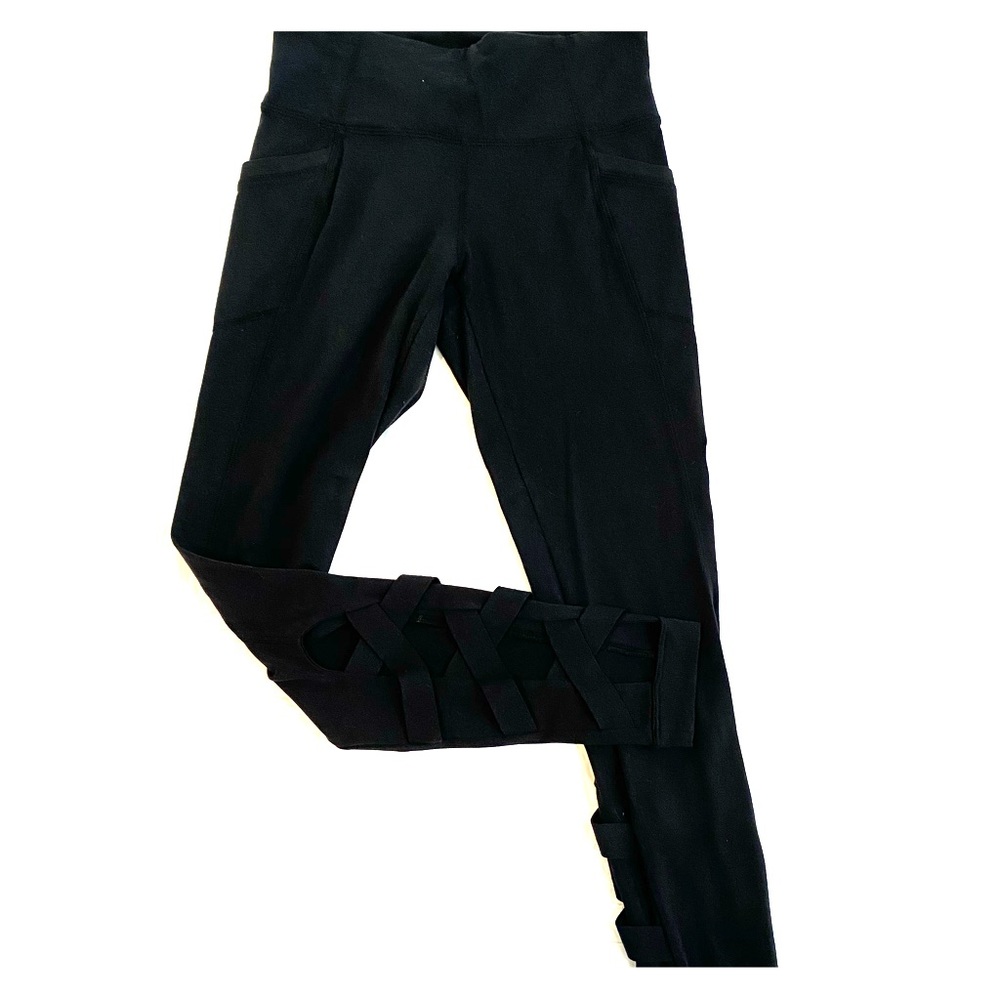 Athletica cropped cutout work pants